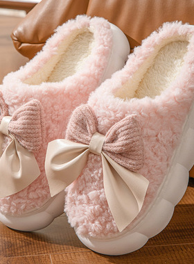 Warm Slippers For Women men Woman 男女棉拖鞋 Soft winter