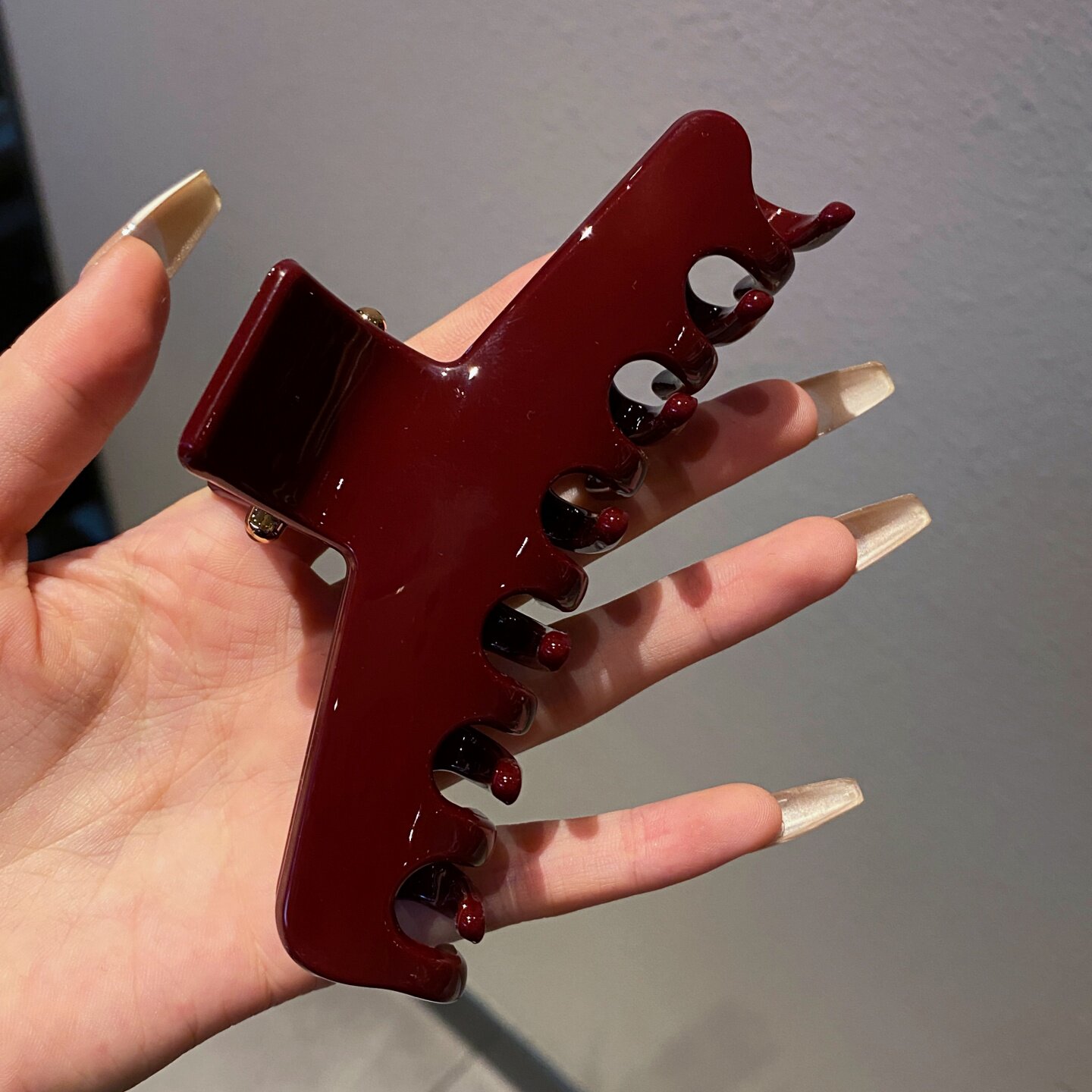 新款百搭红色亚克力鲨鱼夹女后脑勺大号抓夹盘发发抓夹子头饰,饰品/流行首饰/时尚饰品新,发饰,淘宝优惠券,粉丝福利购,淘宝优惠卷