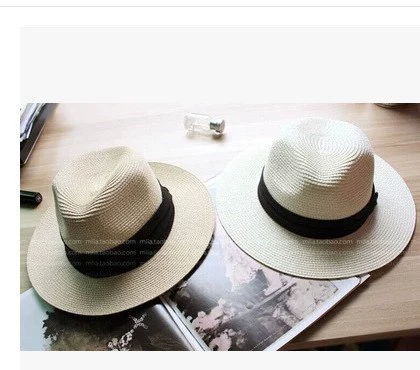 Летняя пляжная шляпа 2019, женская панама, женская шляпа от солнца с лентой
