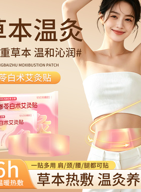 15片参苓白术艾灸贴走腰臀寒湿气