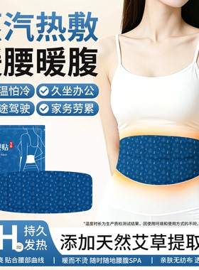 【宫暖气血通】艾草蒸汽暖腰贴