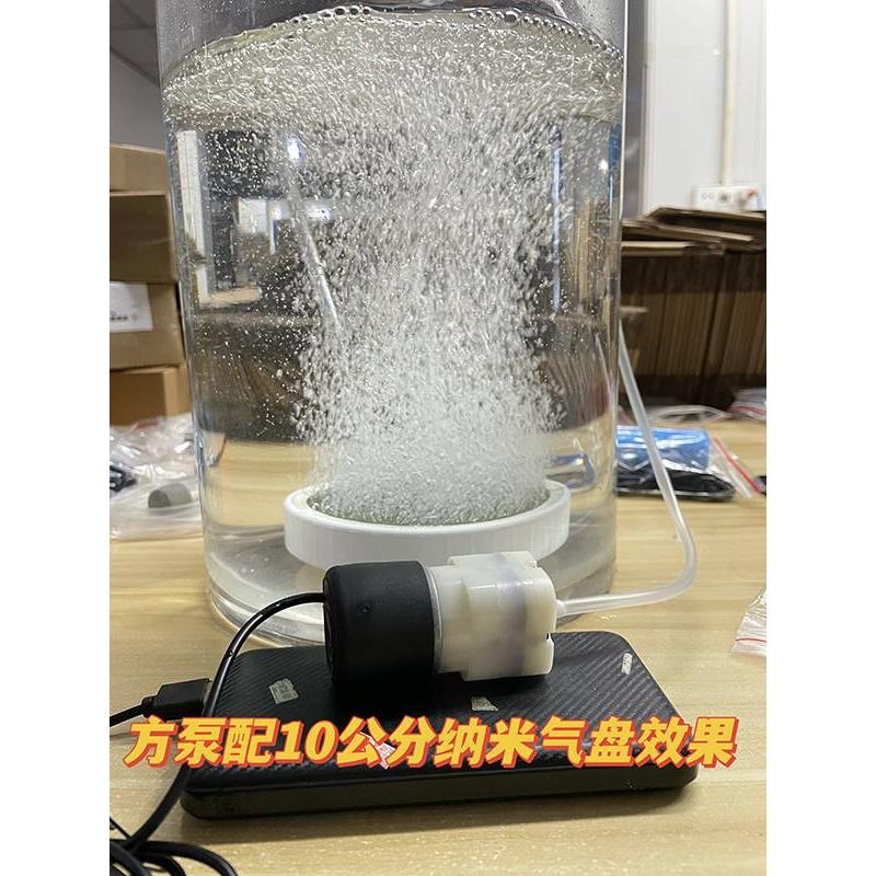 385大气量超增氧泵U户外充电宝可用打氧机家用养鱼氧气泵