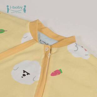 ibaby奈娃家族恒温分腿睡袋 宝宝婴幼儿睡衣春秋款纯棉睡袋防惊跳