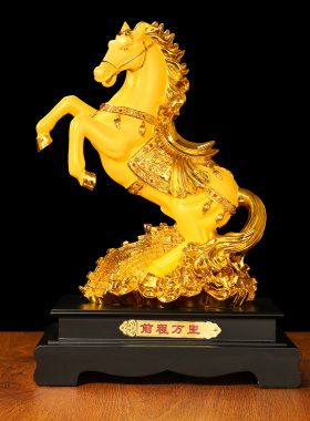 生肖马摆件家居客厅电视柜工艺品