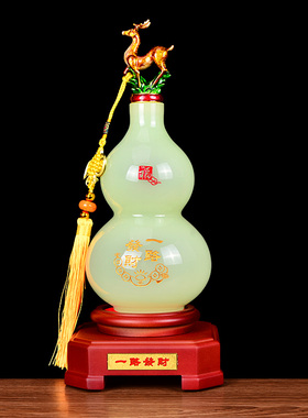 客厅琉璃招财办公室酒柜聚财玄关