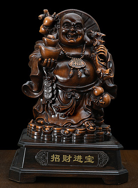 树脂工艺品招财客厅店铺弥勒佛