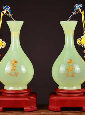 琉璃招财客厅玄关乔迁礼品酒柜