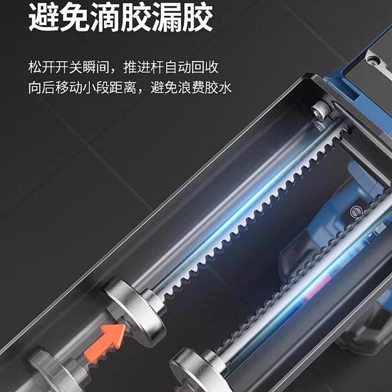 新款电动美缝胶枪双管单管胶抢美缝剂施工工具美缝打胶机包邮