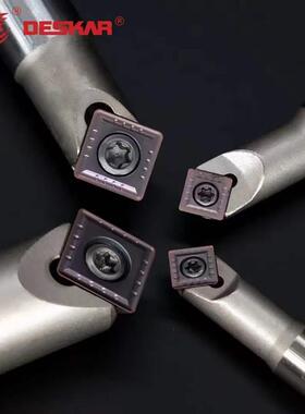 新款戴斯卡倒角刀定心钻刀杆 装SPMX060204 090408 110408 LF包邮