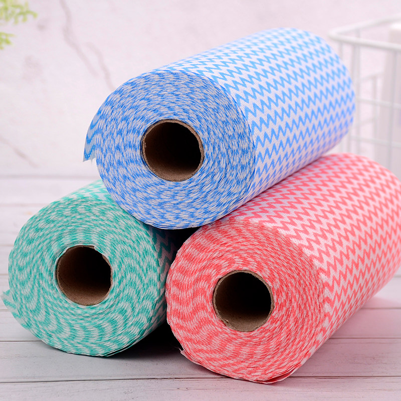 出口德国懒人抹布吸水厨房用纸植物纤维洗碗布一次性无纺布