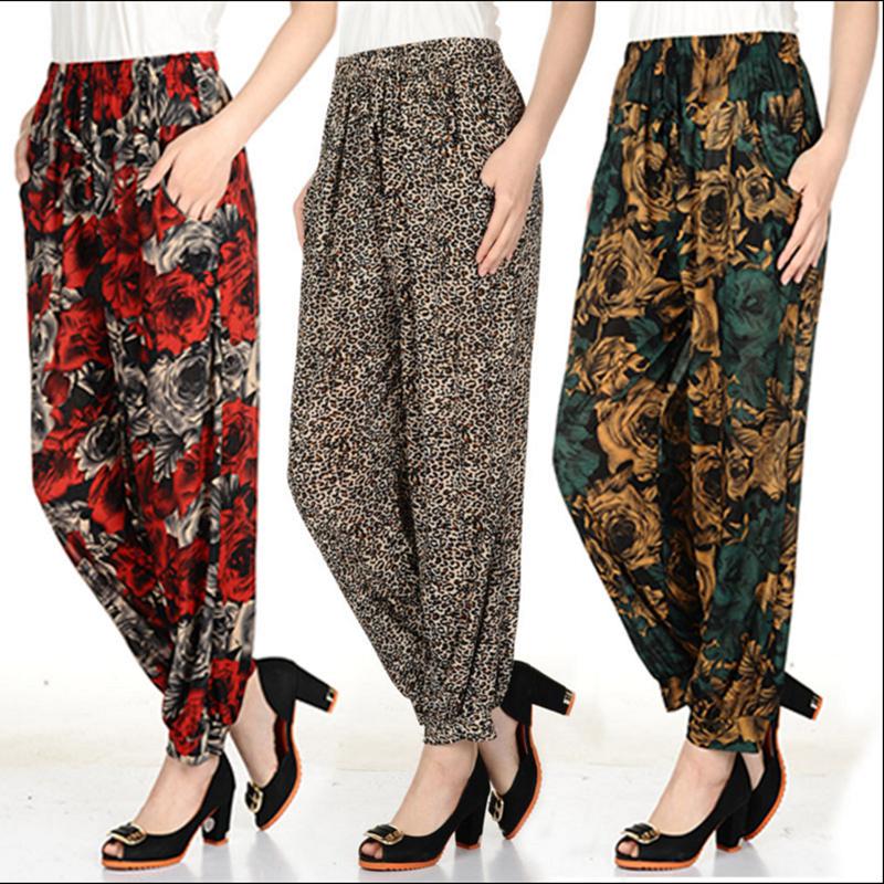 女士老人柔软透气妈妈裤子春秋	老年中年宽松款2019夏裤小灯笼裤在类目 女装/女士精品, 裤子, 休闲裤中 - 来自Buy2taobao.com提供专业的淘宝代购服务