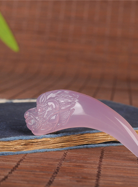 巴西正品冰种玛瑙战狼同款玉髓