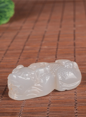 玉石巴西冰种貔貅男女款挂件吊坠