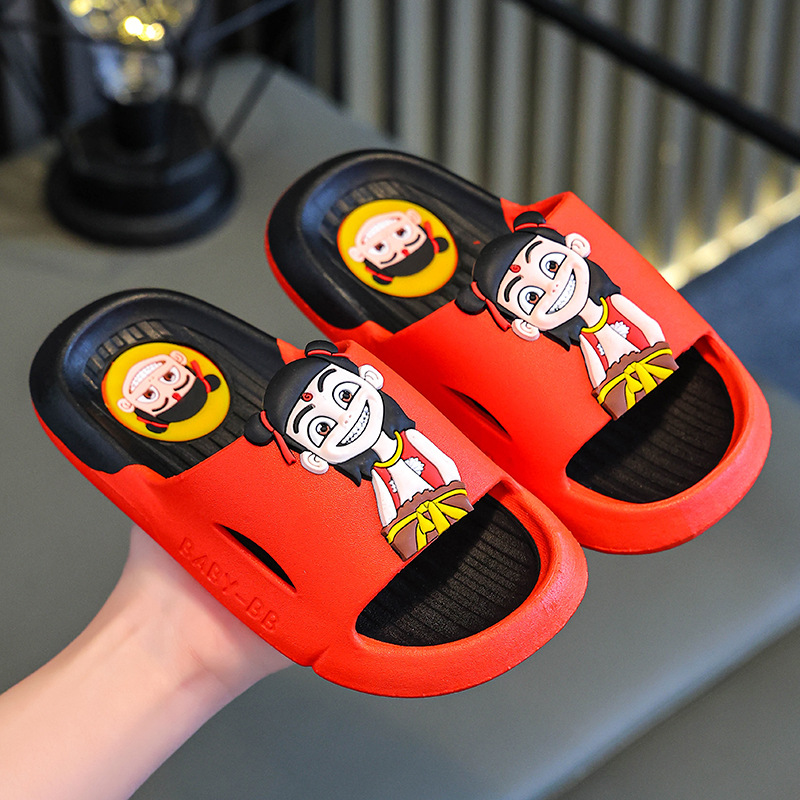 中大童防滑女宝软底凉拖鞋夏季