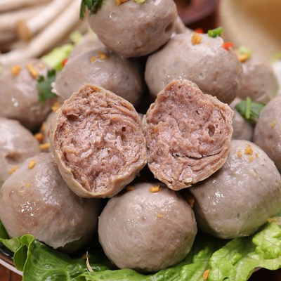 汕头兴隆牛肉丸特产正宗手打