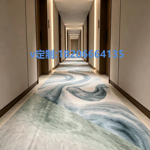 A1阻燃防火防静电地毯地胶地垫 PVC 方块 酒店办公楼走廊过道通道