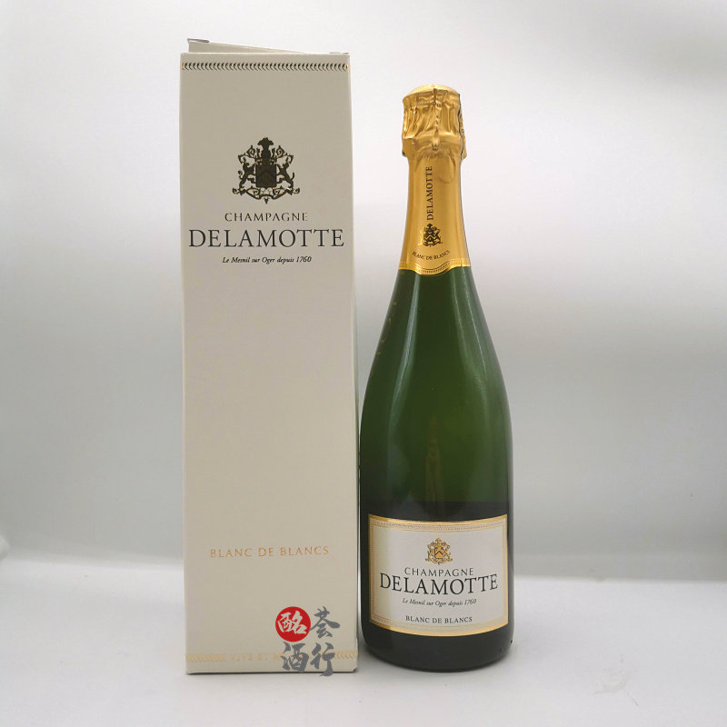 法国 德乐梦白中白香槟delamotte blanc de blanc 沙龙香槟姐妹庄