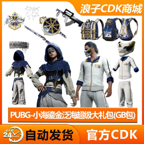 PUBG小海联名鎏金泛海