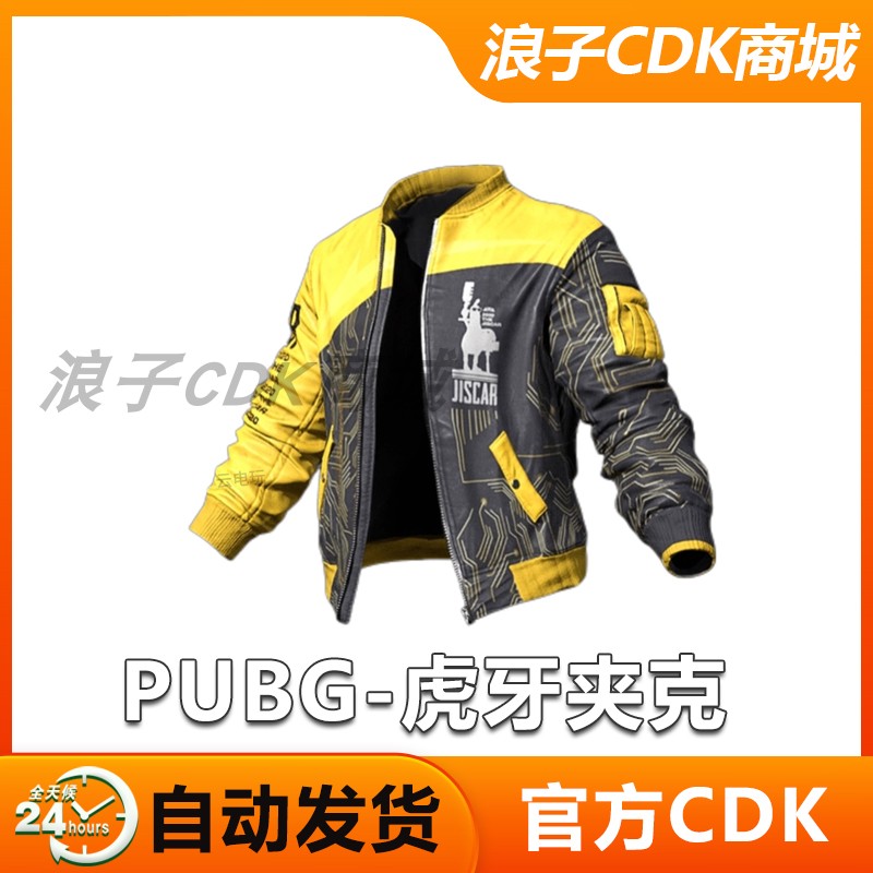 PUBG虎牙联名夹克兑换码CDK
