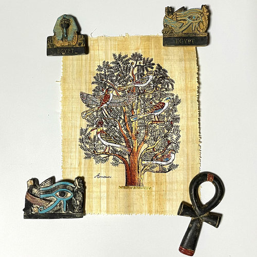 【花儿与少年李沁同款莎草画】