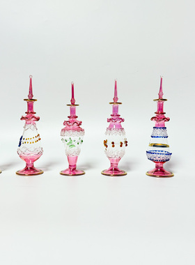 埃及香精瓶香薰瓶香水瓶 手工玻璃瓶旅游特色伴手礼摆件