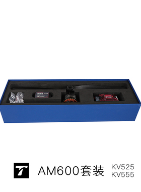 AM600 3D套装固定翼飞机TMOTOR 室内外60-65寸航模电机电调碳桨套