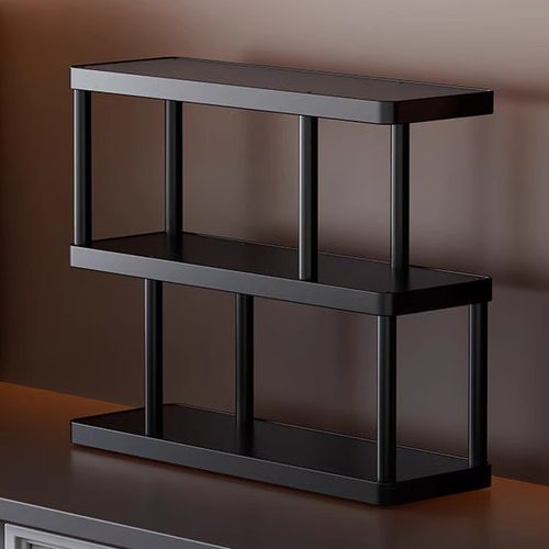 桌面置物架杯架餐桌台面分层杯子收纳架水杯咖啡杯茶杯零食整理架