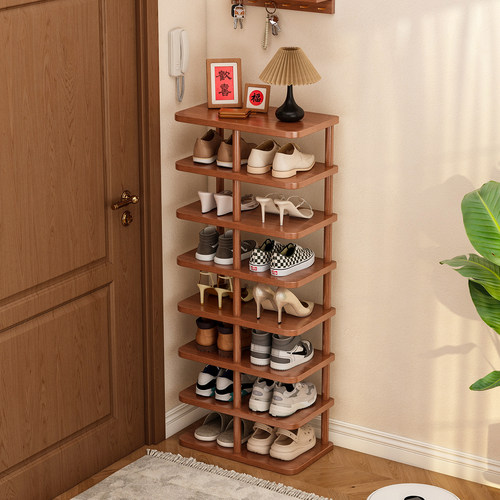 多层家用门口结实收纳架鞋架