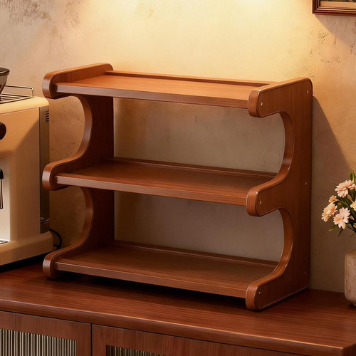 中古风转角桌面咖啡角取杯器