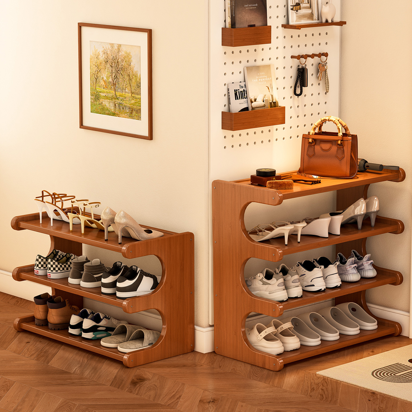 鞋架多层家用门口宿舍出租房用