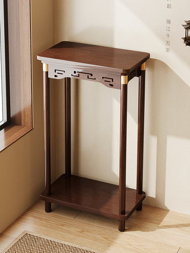 中式花架置物架阳台实木多层落地式家用客厅花台多肉绿萝花盆架子