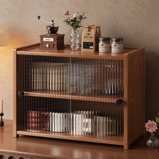 杯架置物架桌面杯子收纳架餐桌台面水杯咖啡杯茶具茶杯防尘展示柜