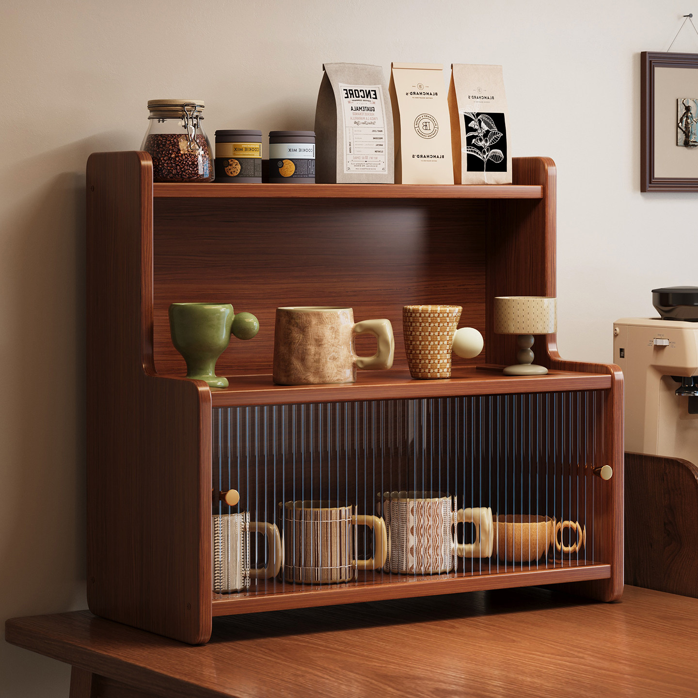 杯架置物架桌面收纳架餐桌水杯咖啡杯放置防尘台面摆放茶杯展示架,住宅家具,搁板/置物架/家用陈列架,淘宝优惠券,粉丝福利购,淘宝优惠卷