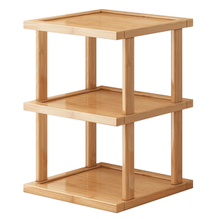 桌面置物架办公室书桌多层书架工位台面简易整理收纳架小型杯架子