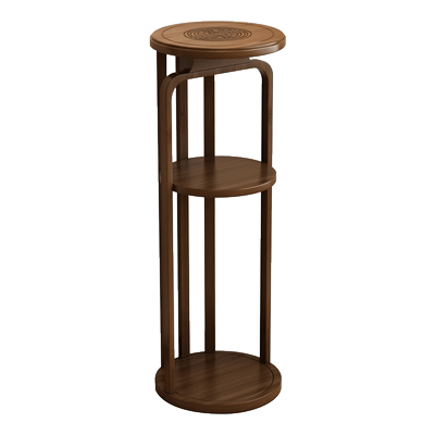 中式花台花架子客厅落地式