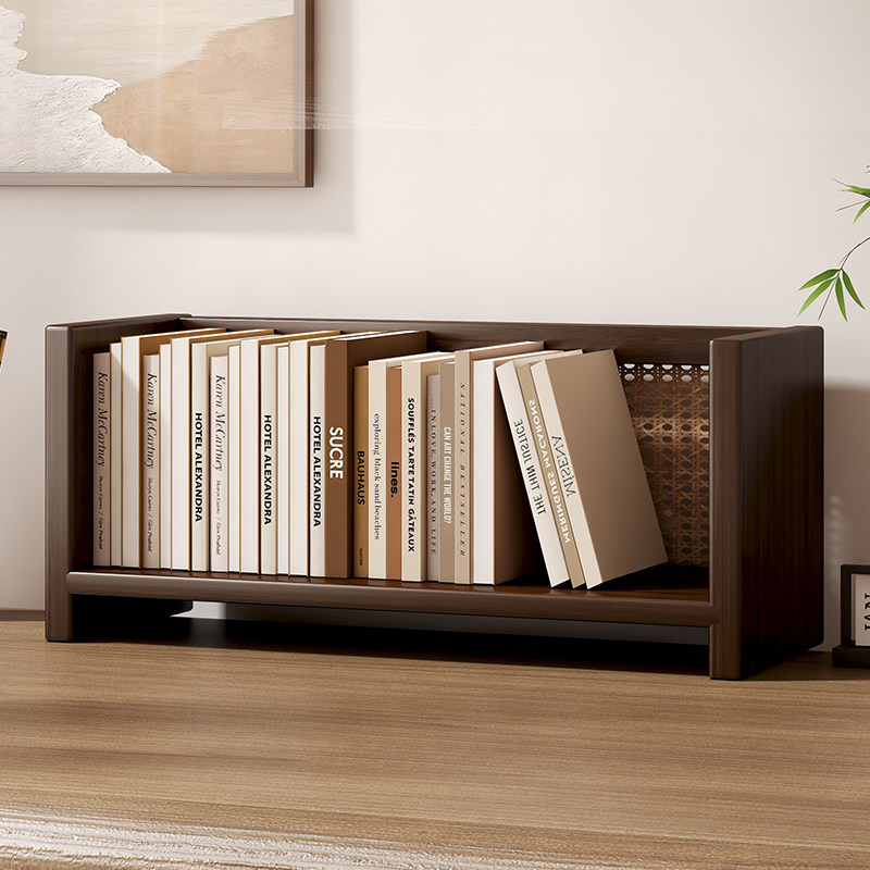 木质桌面书架单层收纳