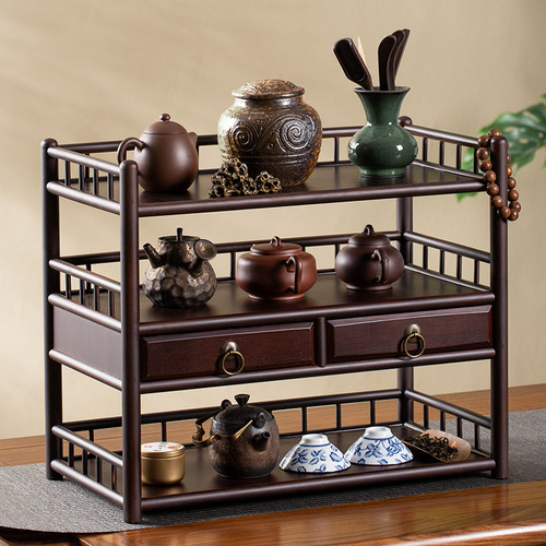 永爵免安装桌面茶杯置物架