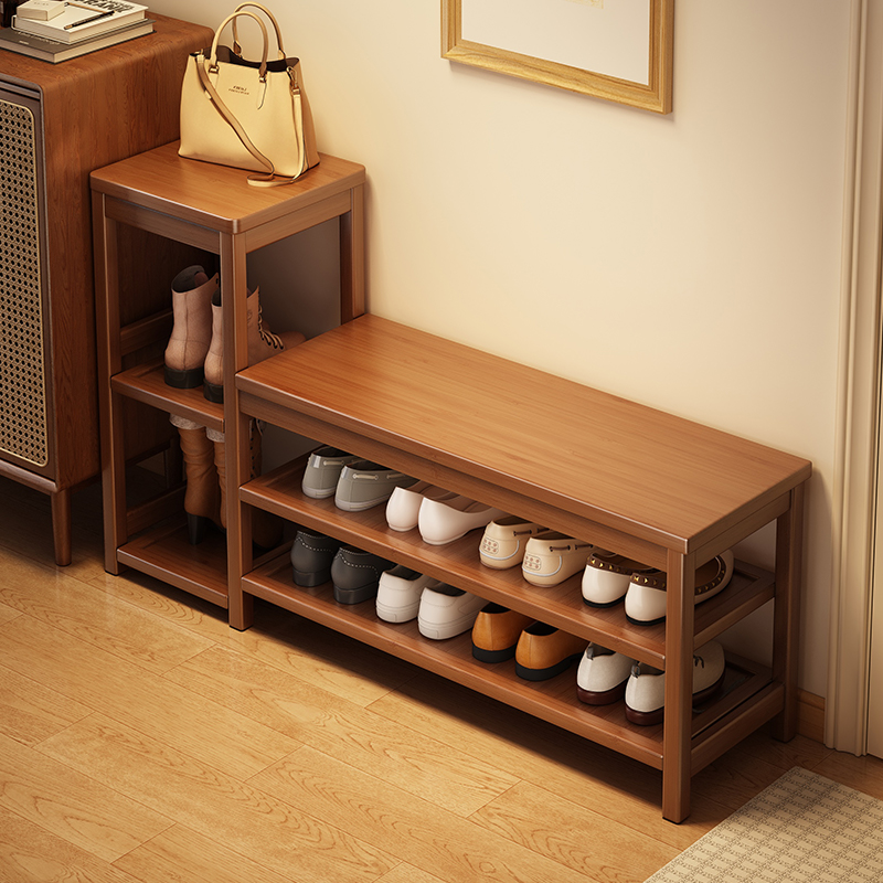 【新品秒杀】家用阶梯形换鞋凳子