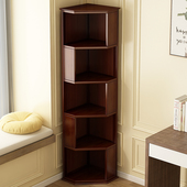 转角置物架墙角柜客厅卧室三角储物饭厅创意拐角边角收纳落地柜子