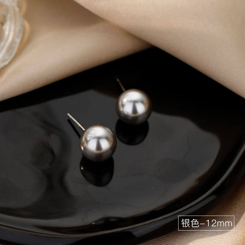 银奥（yinao）纯925银施家珍珠耳钉女法式小众高级感设计耳环温柔属于什么档次？