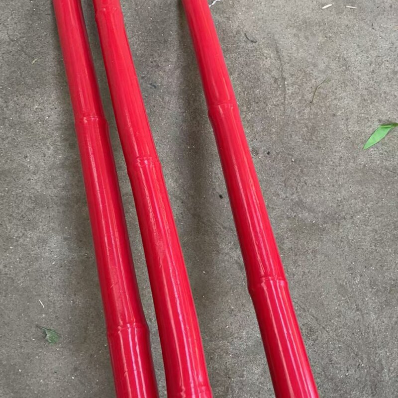 红色竹竿金色竹竿蓝色竹竿绿色年宵花舞台装饰道具竹子竹杆竹干