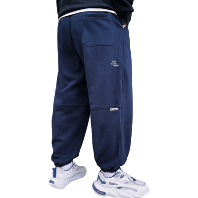 胖童运动裤加肥宽松休闲长裤