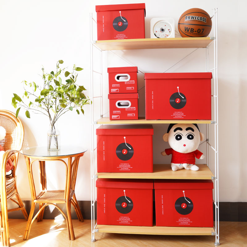 纸质光盘办公文件零食储物盒