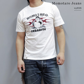 MOMOTARO JEANS 03XXX 极限特工联名 8.2OZ厚实津巴布韦棉短袖T恤