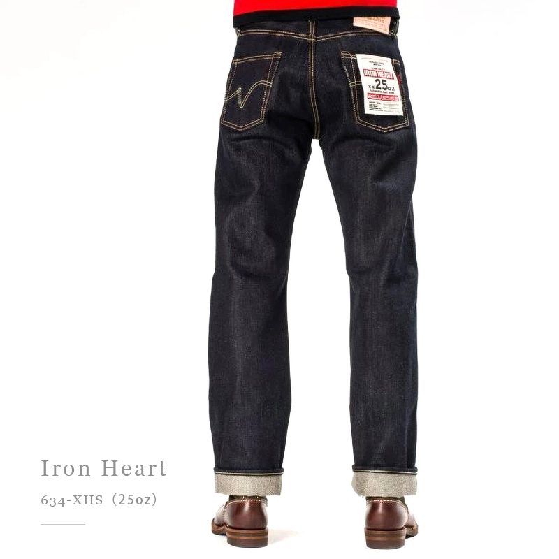 ironheart634xhs25原色牛仔裤