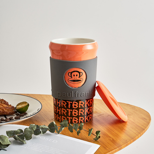 大嘴猴马克杯女情侣杯大容量创意陶瓷水杯咖啡杯子HC527-500