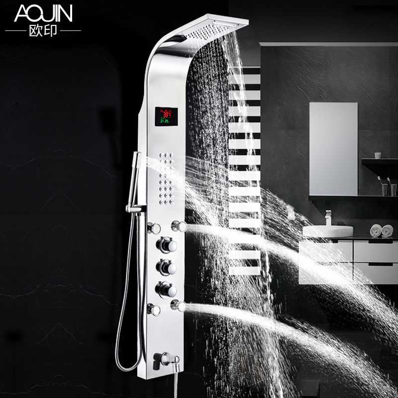 constant temperature shower Flower sprinkling suit European style golden Flower sprinkling Shower Panel suit All copper water tap Showerin the Decoration main material , Toiletries , Bathroom faucet , Shower faucet(Set)  category - from Buy2taobao.com to provide professional Taobao agent buy service