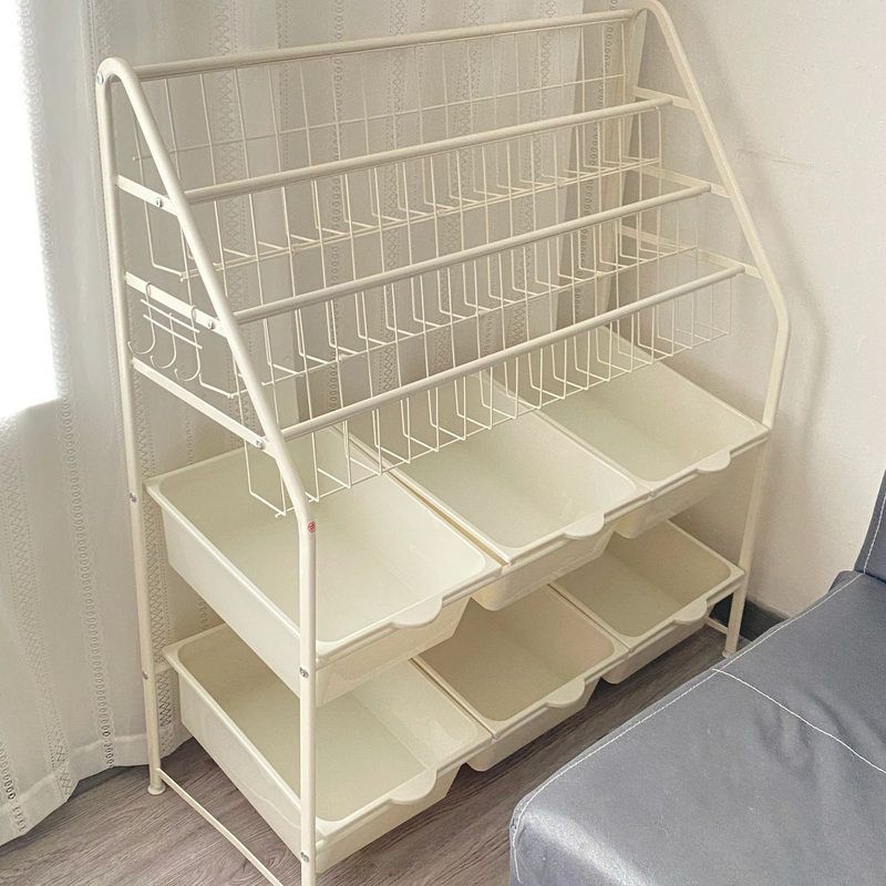Children's bookshelf toy storage rack stationery storage box