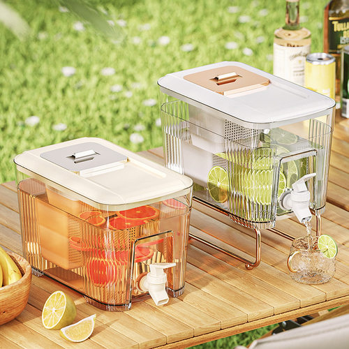 Cold Water Kettle with Spigot Fridge Drink Dispenser