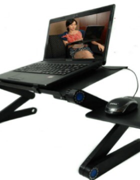 Folding laptop table aluminum alloy computer desk radiator